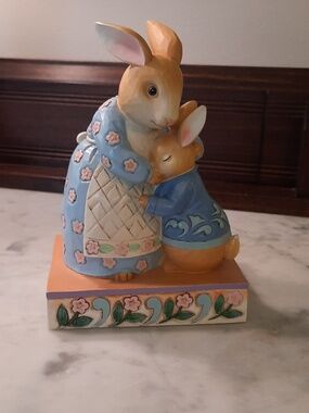 NEW.  Jim Shore Beatrix Potter Mother and Baby Bunny Figurine 2021
